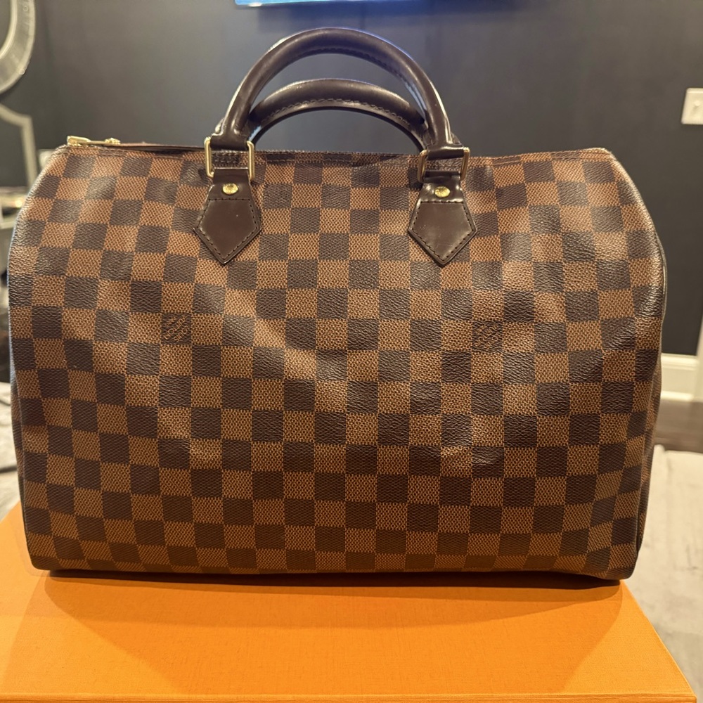 Louis Vuitton Speedy 35 Damier Ebene